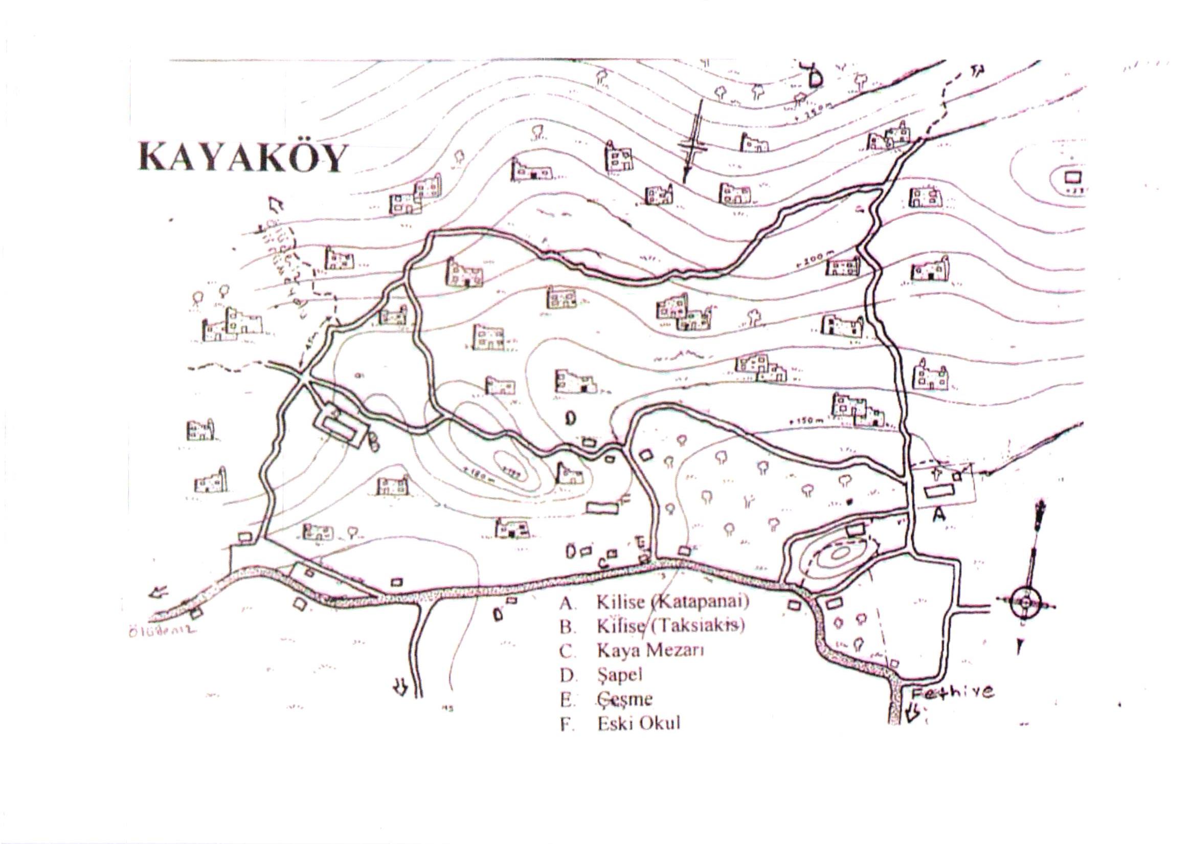 Kayakoy -pueblo fantasma de Fethiye- Mediterraneo Turquía - Dalyan, Fethiye-Valle de las Mariposas -Mediterráneo Turquía